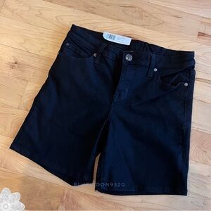 7 Jeans Shorts Black NWT 4